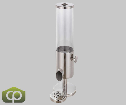 Bon Chef Magnifico 12 Liter Single Canister Cereal Dispenser - Elegance, Space Efficiency, and Precision