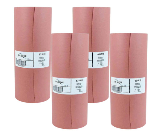 De Luxe Freezer Wrap - 18 in × 787 ft, Poly-Coated Moisture and Vapor Barrier, Red(4/packs)-Chicken Pieces