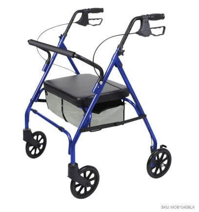 Vive Bariatric Rollator: Sturdy Support for Enhanced Mobility-Chicken Pieces