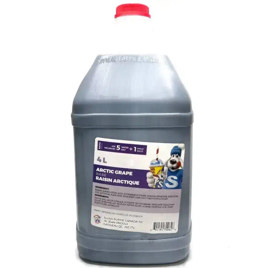 Slush Puppie Arctic Grape Slushy Syrup 4L | 5:1 Concentrate-CHICKEN PIECES