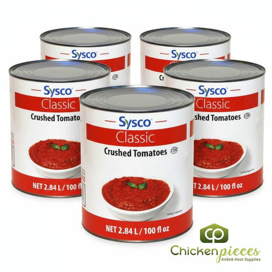 Sysco Classic Tomato Crushed-Canadian Made 2.84L/96.03Lbs (6/Case)-Canadian Made