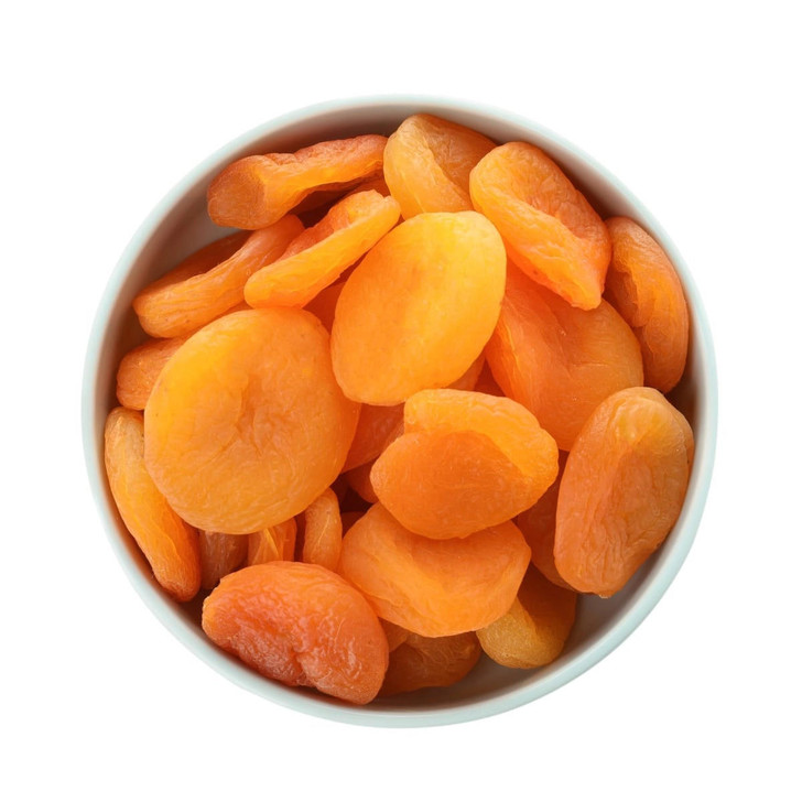 A2ZCHEF Dried Apricots - Bulk - 28 lb. Case 