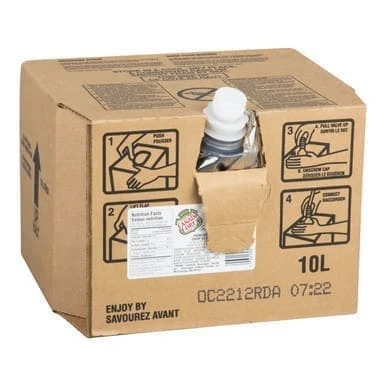 Canada Dry Ginger Ale Soft Drink  Postmix Bib | 10L/Unit, 1 Unit/Case
