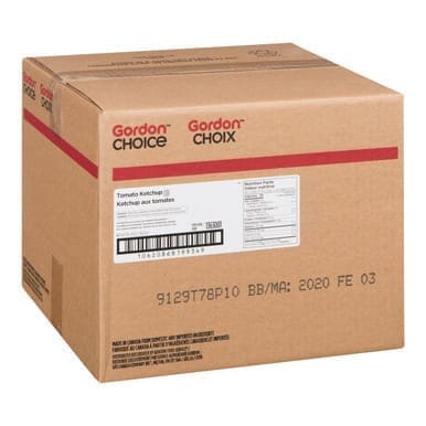 Gordon Choice GFS Tomato Ketchup | 3.78L/Unit, 4 Units/Case