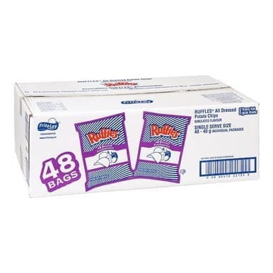 Ruffles All Dressed Potato Chips | 40G/Unit, 48 Units/Case