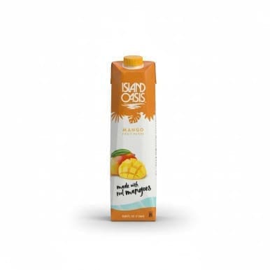 Island Oasis  Tropical Paradise Mango Puree Beverage Mix-1L