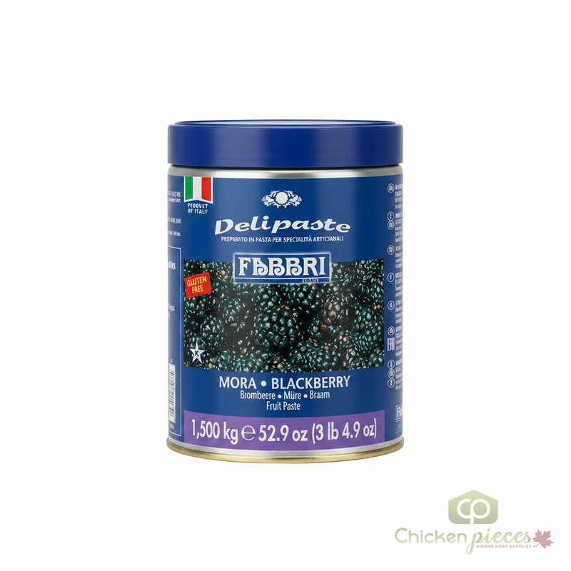 Fabbri Delipaste 1.5 kg (3.3 lbs) Blackberry Flavoring Paste