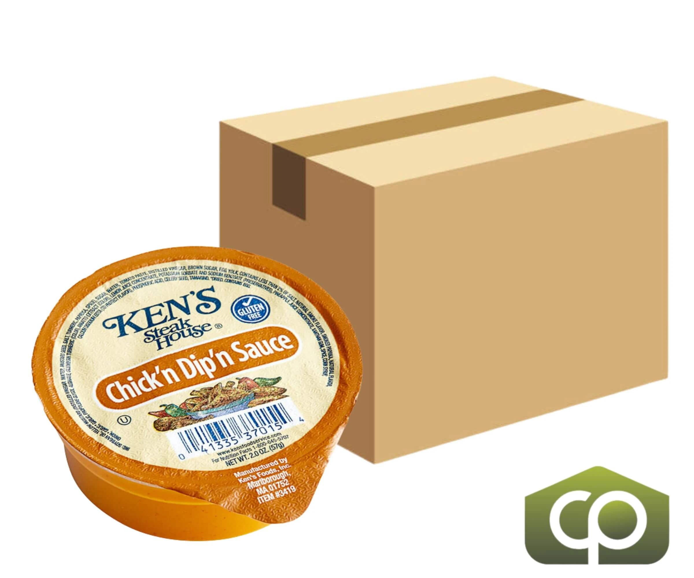 Ken's Foods Chick'n Dip'n Sauce Dipping Cup 2 oz 72/Case - Flavorful Elevation