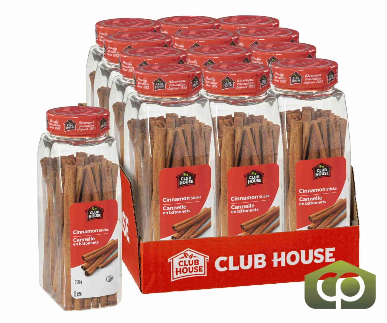 Clubhouse Spice Steak Montreal - Authentic Montreal Flavor, 290 GR (0.64 lbs) (12/Case)