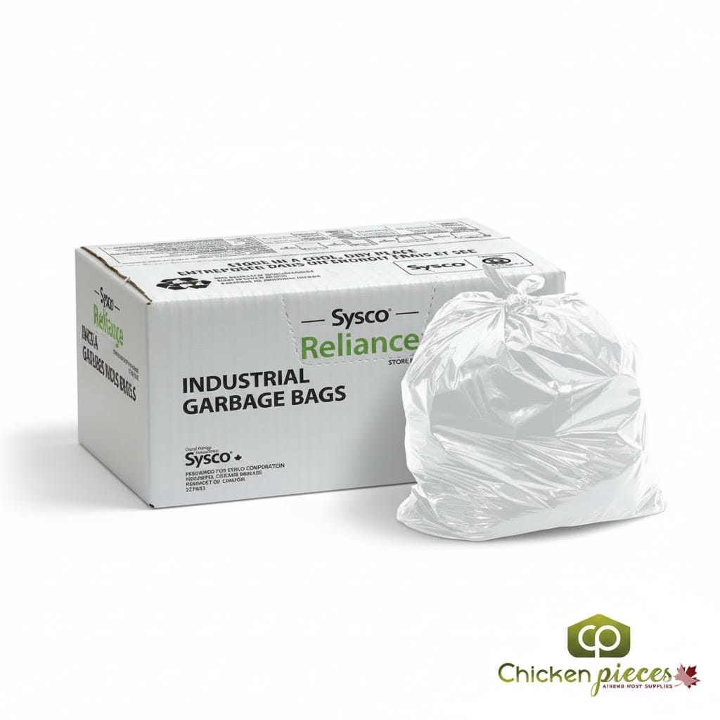 Sysco Reliance Bag Garbage Regular White 20x22 (500/Case)