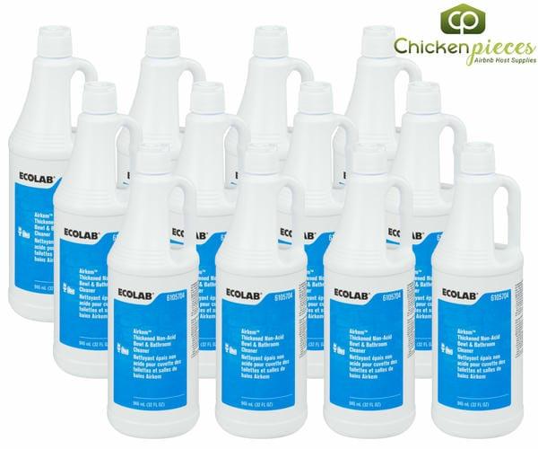 Ecolab Cleaner Bowl & Bathroom Non-Acid 946ML/2 LBS (12/Case)