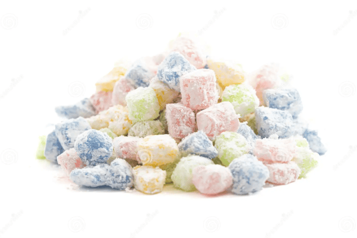 Mochi Rice Cakes (Rainbow) Bulk Size 18.5lbs/8.39 kgs