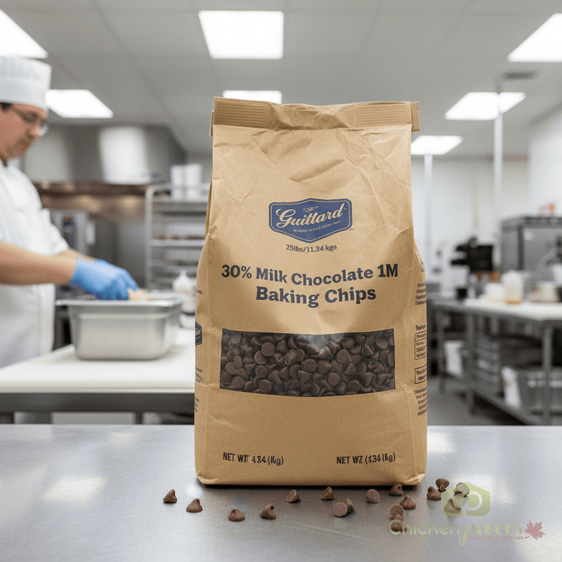 Guittard 25lbs/11.34 kgs 30% Milk Chocolate 1M Baking Chips