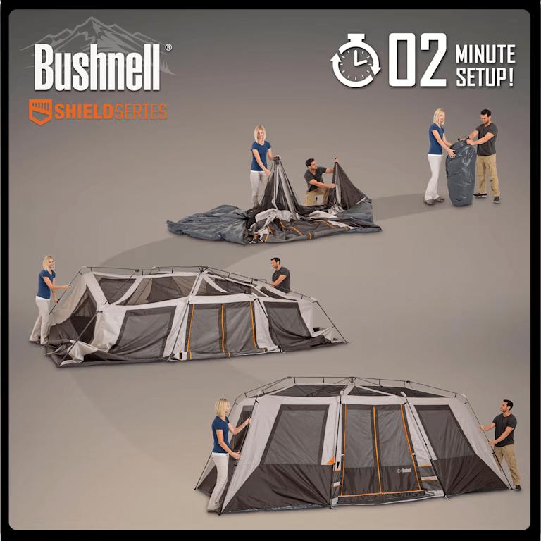 Bushnell Instant Cabin Tent - 12-Person