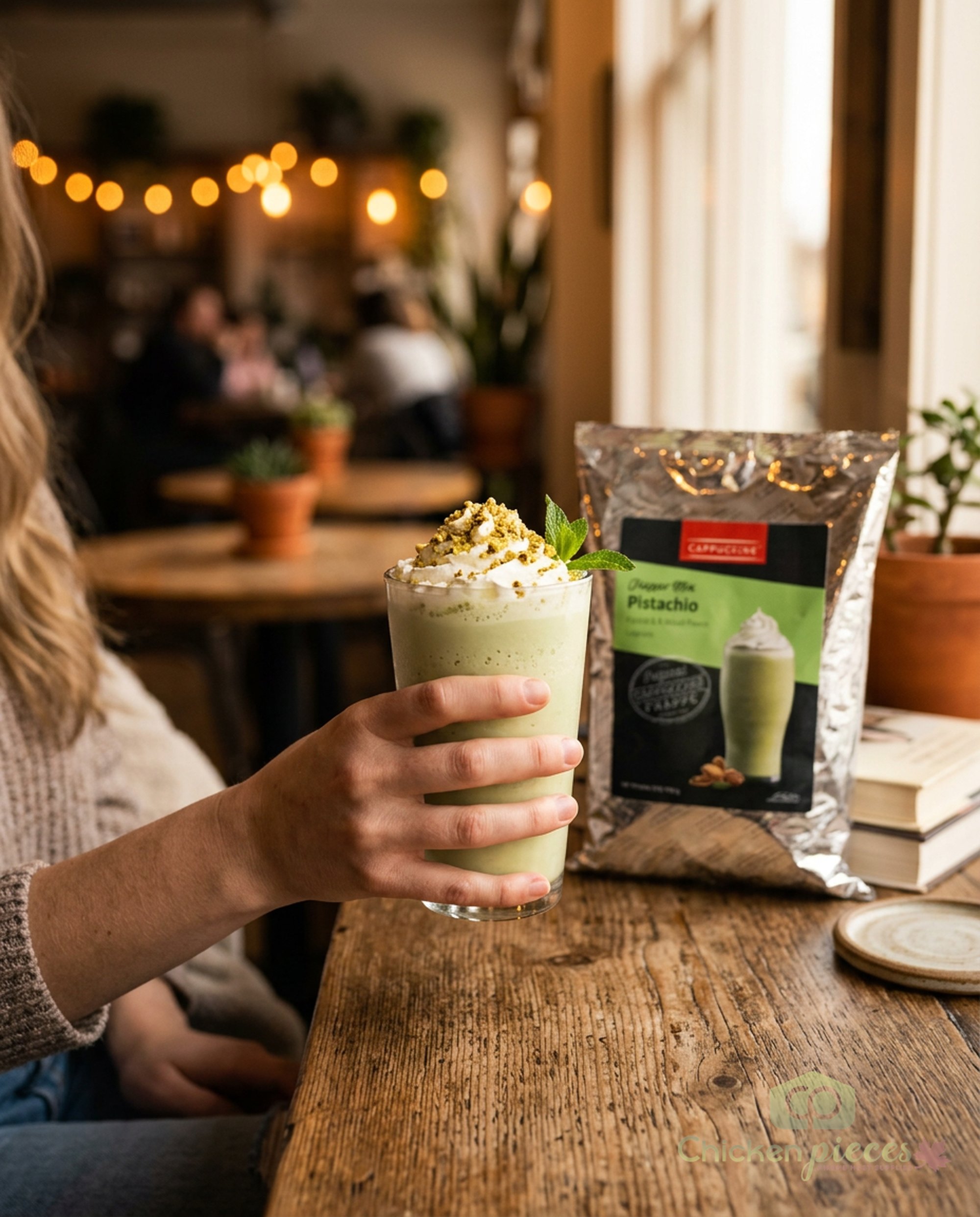 Cappuccine Pistachio Frappe Mix | ChickenPieces.com