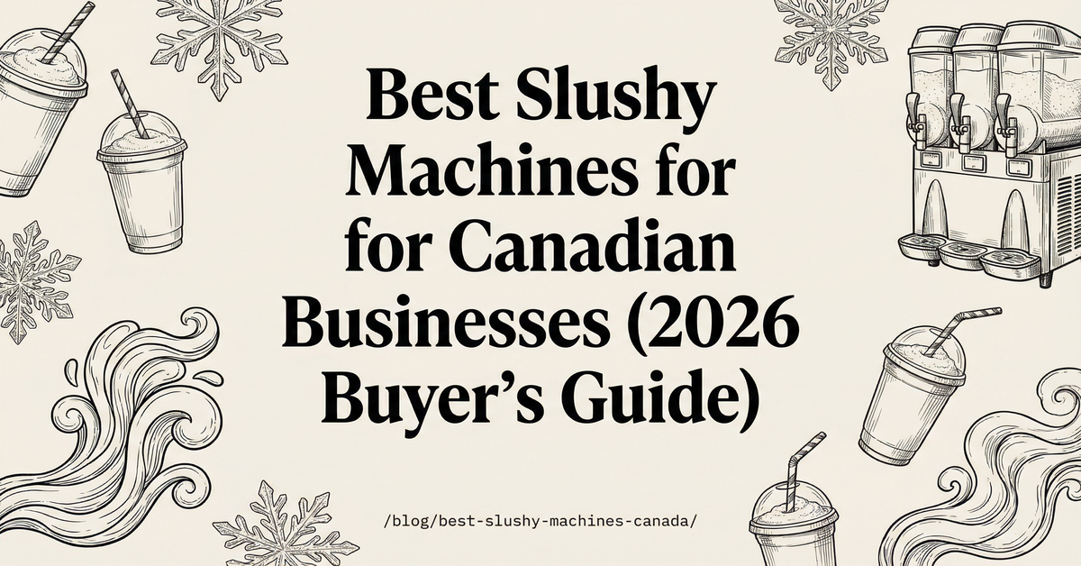 Best Slushy Machines for Canadian Businesses (2026 Buyer's Guide ...