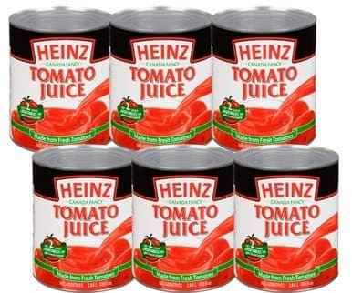 Heinz Canada Fancy Tomato Juice Can Bulk Food Service | 2.84L/Unit, 6 Units/Case