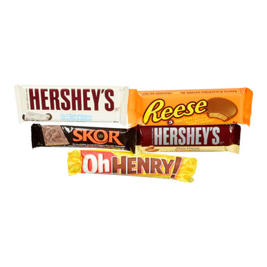 Hershey's Assorted Hershey Single Chocolate Bars | 50UN/Unit, 2 Units/Case