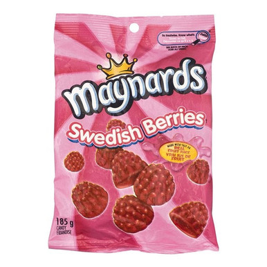 Maynards Swedish Berries Candy | 185G/Unit, 1 Unit/Case