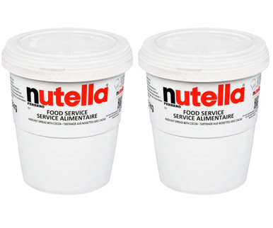 Nutella Hazelnut Spread Tub Bulk Food Service 6.6 lb/3 Kgs