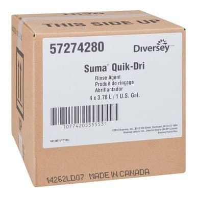SUMA Quick Dry Dish Rinse Aid A6.6 Machine 3.78 L