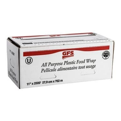 Gordon Choice GFS  Film Wrap, Roll Clear 11In X 2500Ft Cutter Bo X | 1UN/Unit, 1 Unit/Case
