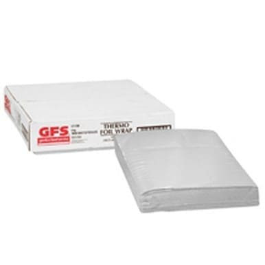 Gordon Choice GFS Thermo Foil Sheets, Compostable, Sheet 12 X 12 Wrap Utility | 1000UN/Unit, 1 Unit/Case