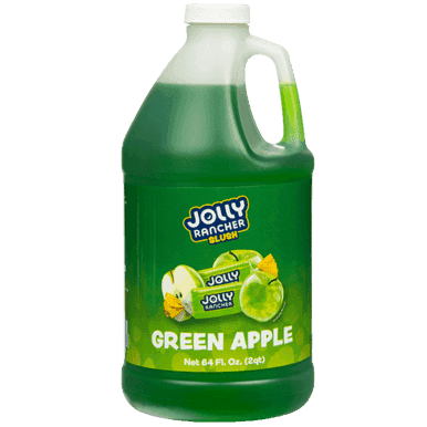 Jolly Rancher Green Apple Slushy Syrup 5:1 Concentrate 1.89L