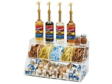 Cal-Mil 10 Bin Condiment Holder 3643-10 (21