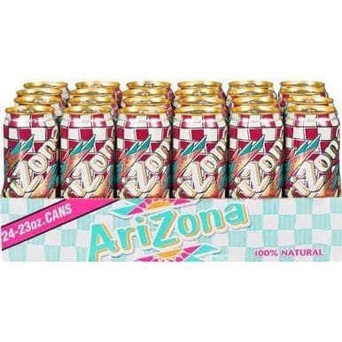 Raspberry Hard Arizona ARIZONA Raspberry Tea | Bulk Case of 24 | 680ml Cans | Premium Beverage