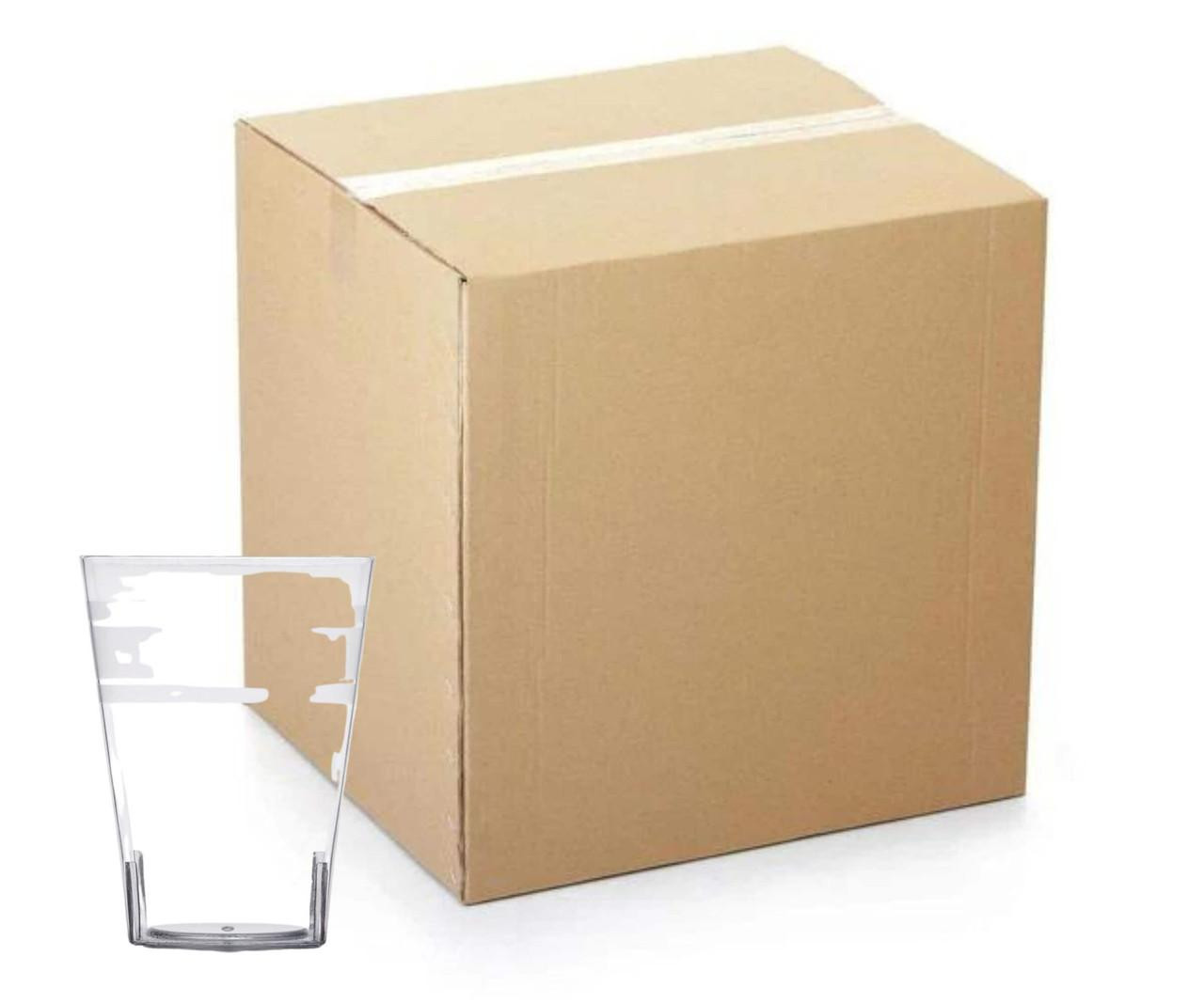 Fineline Tiny Temptations 4 oz. Tiny Tumblers Clear Plastic Cup - 200/Case