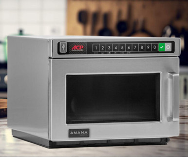 Amana Commercial 1800 Watt Heavy Duty Compact Microwave Oven | HDC182