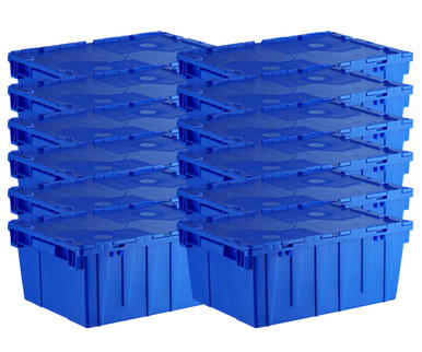 Stackable Tote Box 432x320x307 Blue (BXR002BLU)