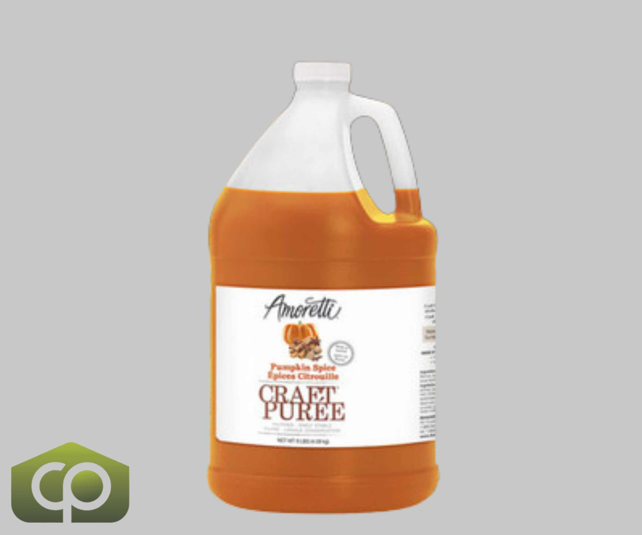 Amoretti Premium Pumpkin Spice Craft Puree, Bulk Food Service, 1 Gallon â€“ Ideal for Beers, Cocktails, & More
