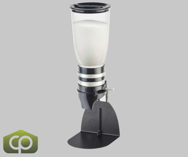Cal-Mil Black Freestanding 1 Liter Single Canister Sugar Click ...
