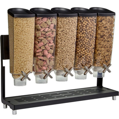 Triple Canister Cereal Dispenser