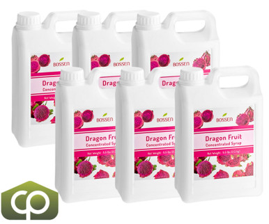 Bossen Dragon Fruit Concentrated Bubble Tea Syrup 1.9 kg (64 fl. oz ...