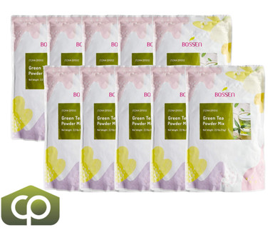 Bossen 2.2 lb. (1 kg) Green Tea Bubble Tea Powder Mix | Light & Sweet ...
