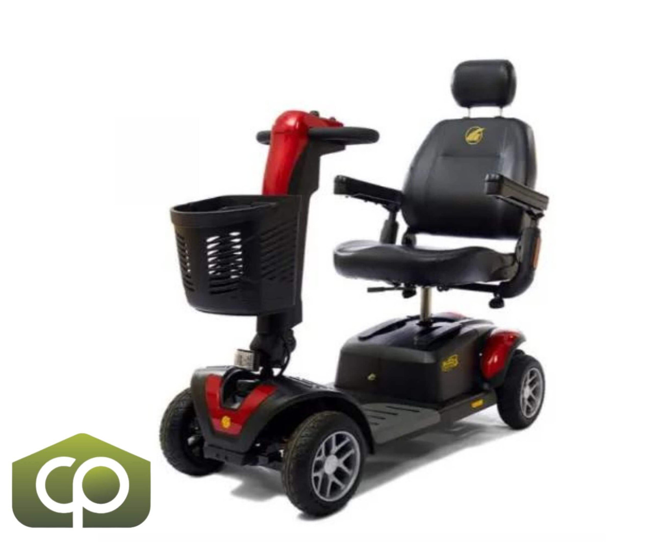 BuzzAround All-Day Comfort Luxury 4-Wheel Mobility Scooter