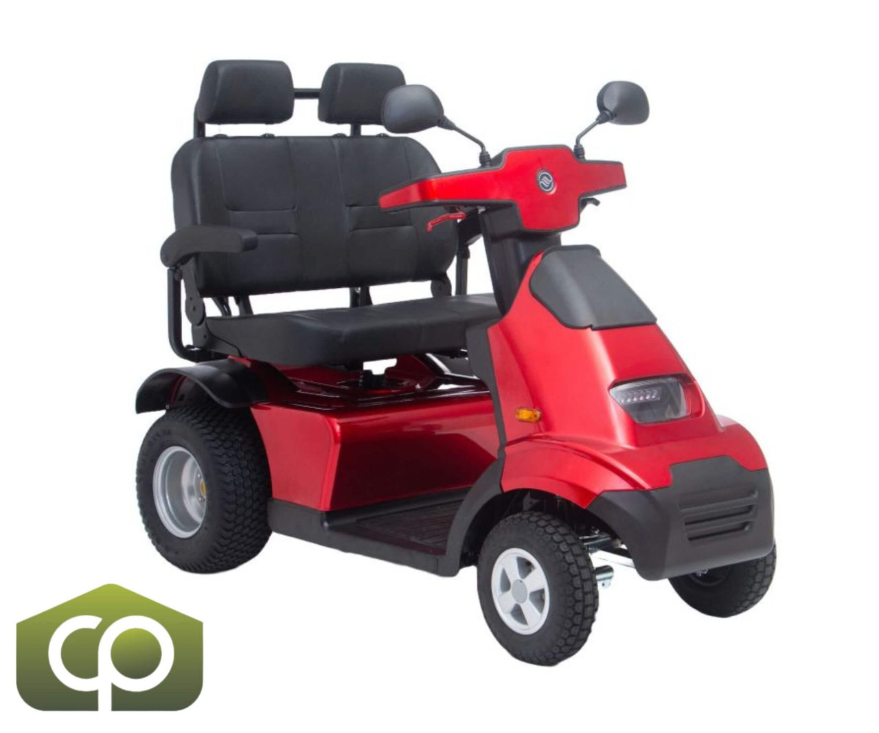 Afiscooter Outdoor Mobility Breeze S4 Dual Seat - Afikim Mobility Scooter