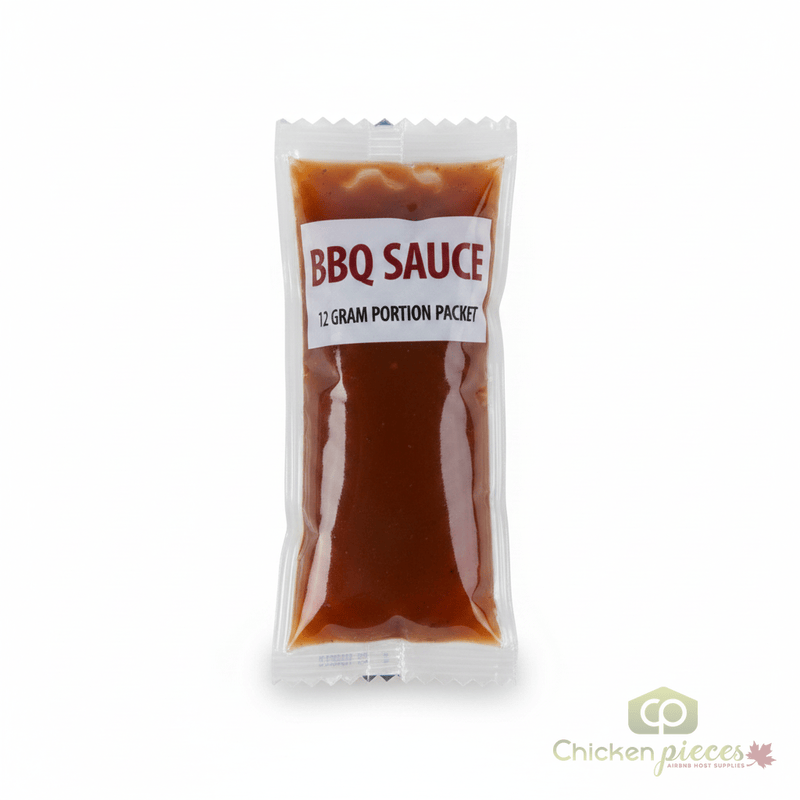 BBQ Sauce 12 Gram Portion Packets - 200/Case - Ideal for Fast Food