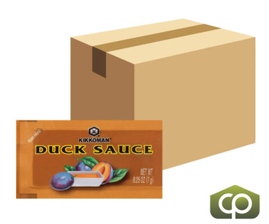 Kikkoman 7 Gram Duck Sauce Packet - 500/Case - Distinct Sweet and Sour