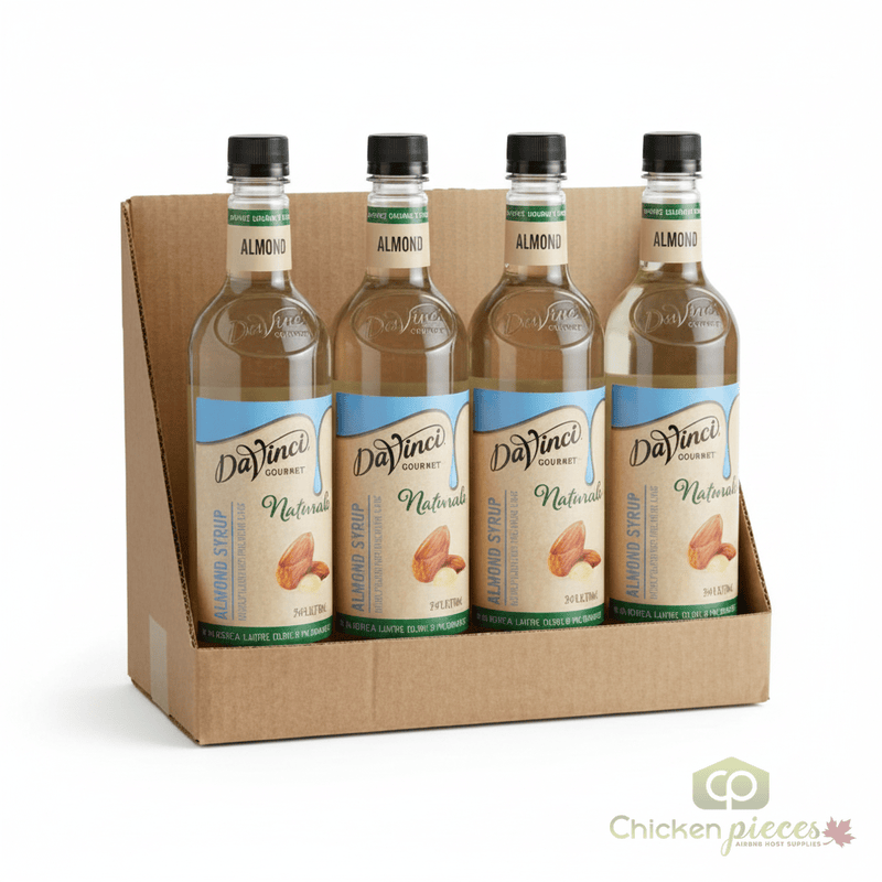 DaVinci Gourmet All-Natural Smooth Nutty Almond Flavoring Syrup 750 mL