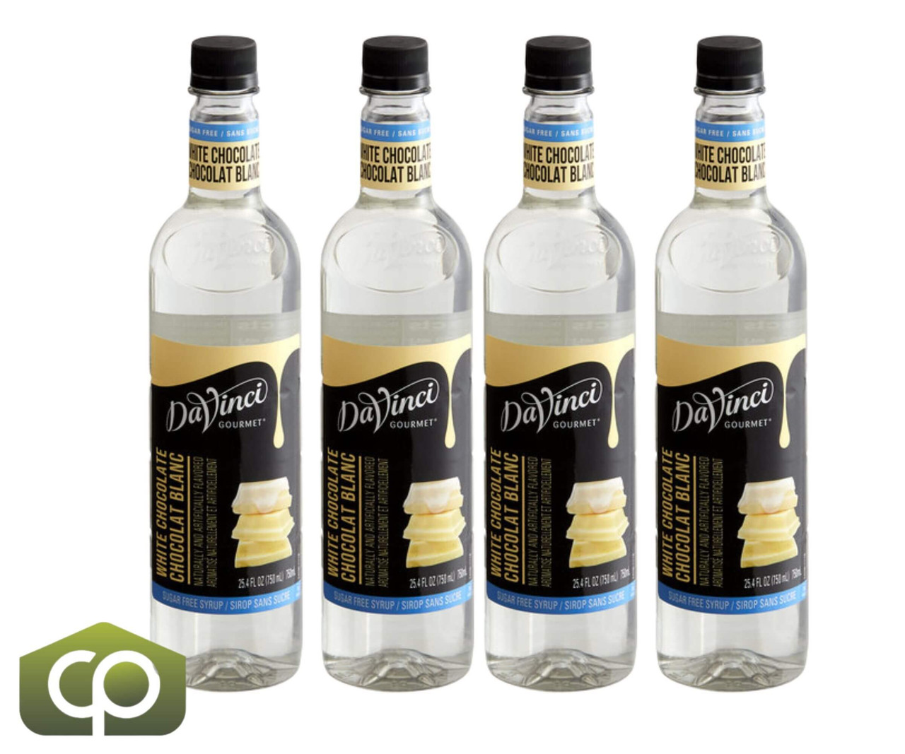 DaVinci Gourmet 750 mL Sugar-Free White Chocolate Flavoring Syrup