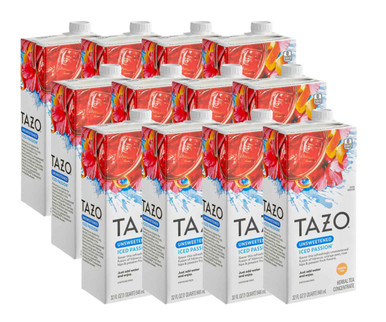 Tazo Unsweetened Rose Hips Iced Passion Tea 1:1 Concentrate 32 fl. oz ...