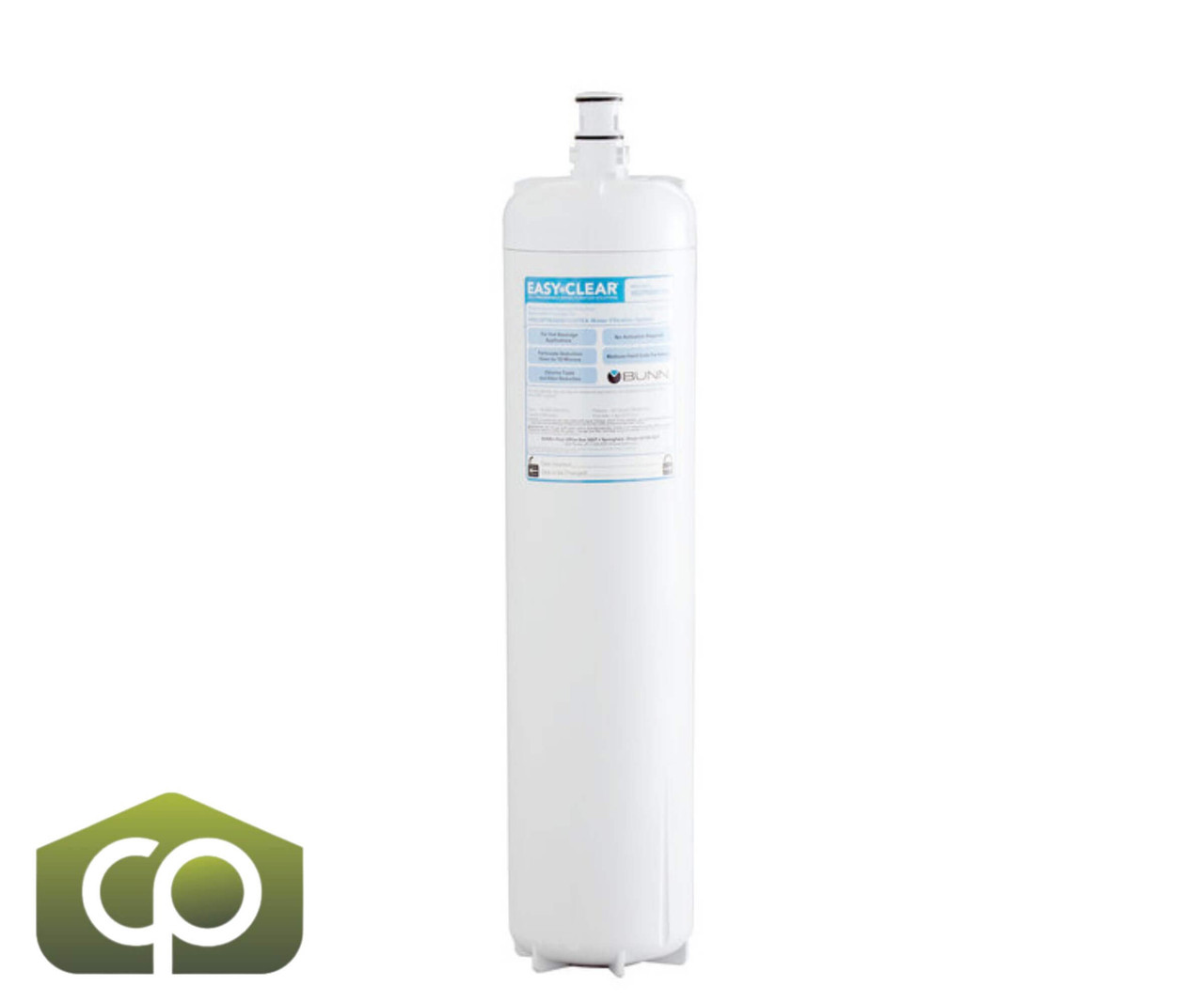 Bunn WEQ Single Water Filtration Cartridge for Tea Brewers - Chlorine Removal