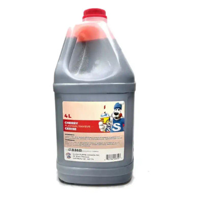 Slush Puppie Cherry Slushy Syrup 5:1 Concentrate 4L Canadian Made