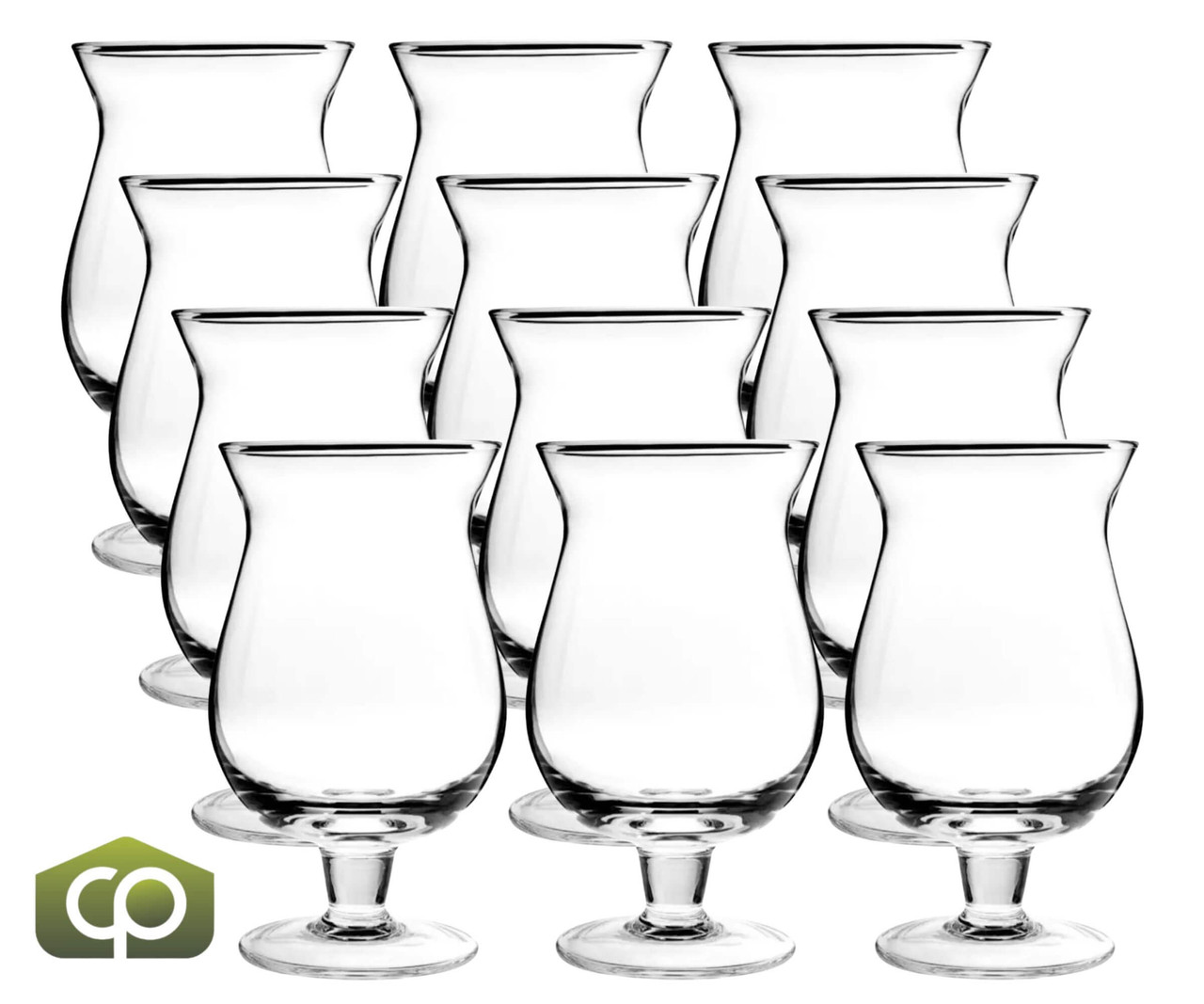 Anchor 90093 13 oz Stemmed Belgian Beer Glass - Transparent Glassware (12/Case)