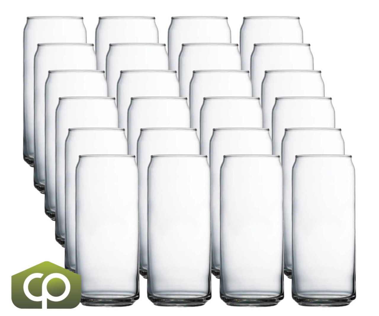 Arcoroc L4865 16 oz Tall Can Cooler Beer Glass (24/Case)