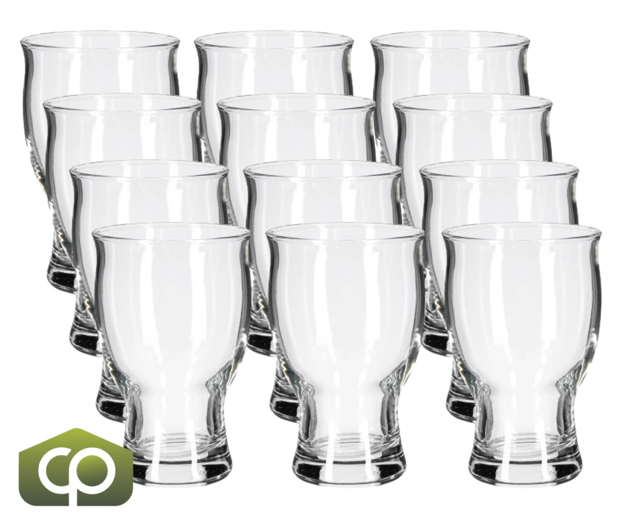 Libbey 1008 Craft Beer Glass, 14 1/4 oz - Chip-Resistant Rim (12/Case)